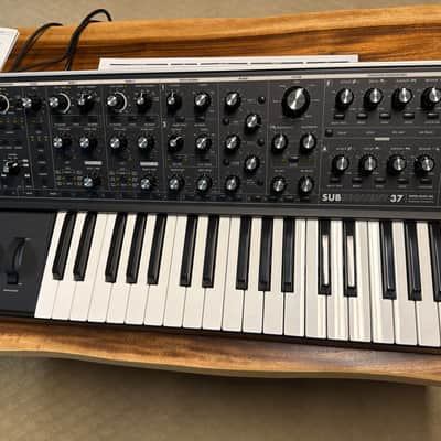 Moog Subsequent 37 Analog Synth 2017 - Present Black