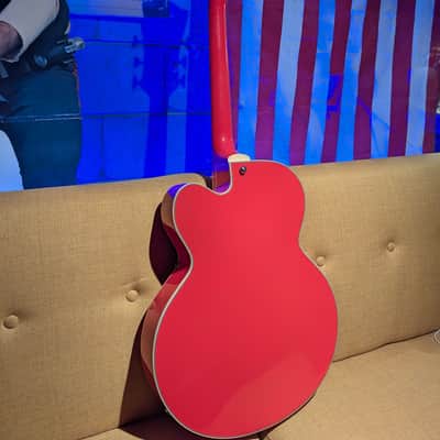 D'Angelico Premier EXL-1 Archtop (2018, Korean Peerless Factory) 2018 - Red image 7