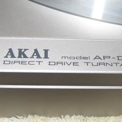 Akai AP D210 Direct Drive Turntable 1982 Ash Gray image 5