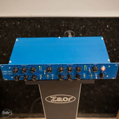 Tube-Tech LCA 2B Dual Channel Tube VCA Compressor / Limiter 2010s - Blue image 5