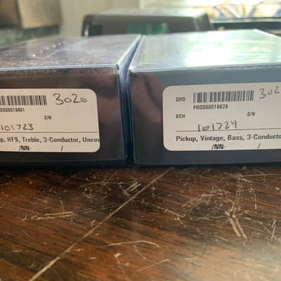 Paul Reed Smith PRS humbuckers pair set Vintage bass and HFS treble image 5