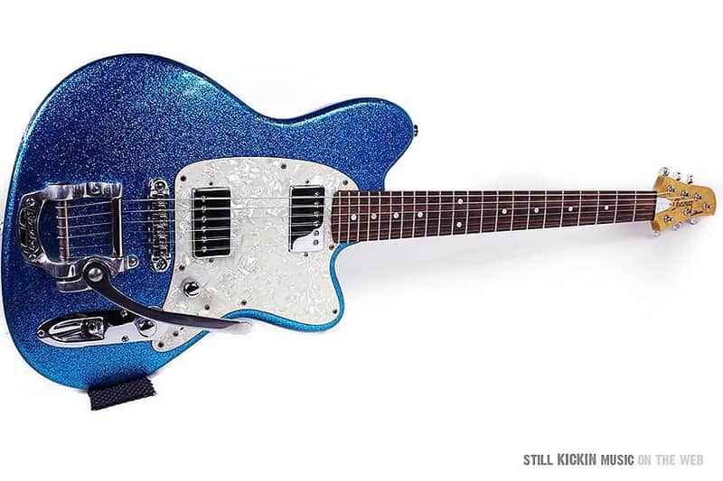 Ibanez アイバニーズ Talman TC825 Bigsby Ibanez Talman TC825 Blue Sparkle Bigsby + Hard Case TC 825 MIJ