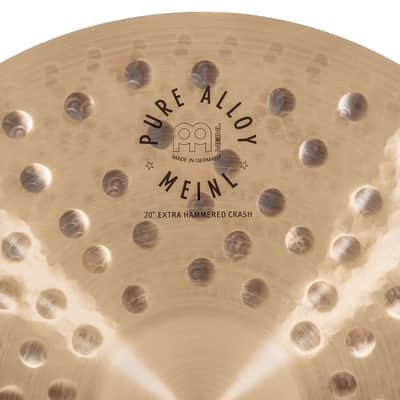 Meinl Pure Alloy Extra Hammered Crash Cymbal 20" image 3