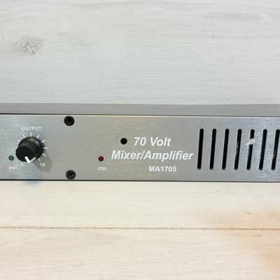Rolls MA1705 70V Mixer Amplifier – 70W Rackmount Commercial Paging / Installed Audio Amp 2000's image 3