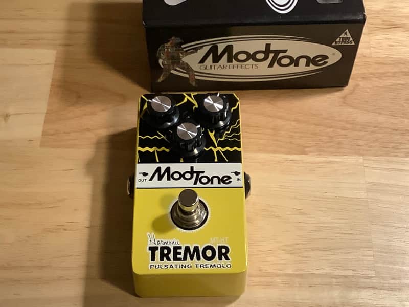 Modtone Harmonic Tremor Pulsating Tremolo 2010s - Yellow image 1