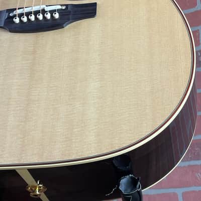 Takamine JP5DC Pro Series Acoustic-electric Guitar - Natural image 4