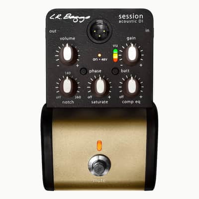 LR Baggs Session DI Acoustic Guitar Preamp + DI Bundle w/ 12x Fender Picks and Liquid Audio Polishing Cloth image 2