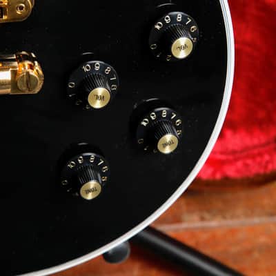 Gibson Custom Les Paul Custom '70s Ebony Electric Guitar image 7