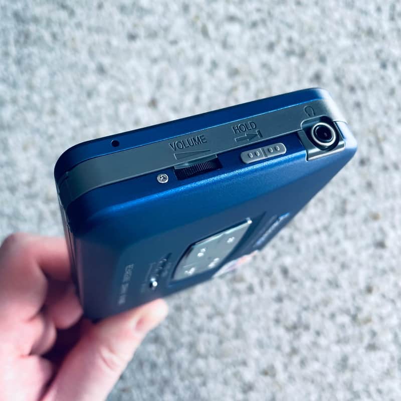 PANASONIC RQ SX30 Walkman Cassette Player, Near Mint Blue ! Tested