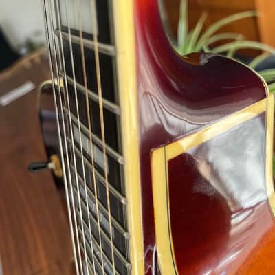 Epiphone Epiphone Joe Pass Emperor II Korea 1997 – upgraded jazz guitar 1997 - sunburst image 11