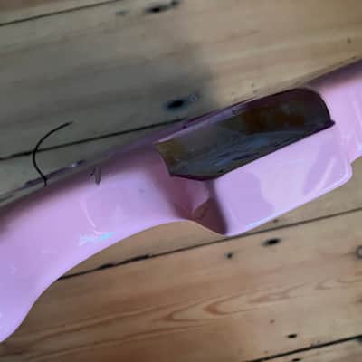 Squier Bullet Strat by Fender Electric Guitar Body Shell Pink Stratocaster 2007 image 22