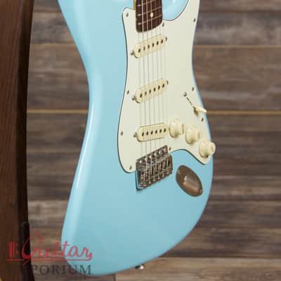 K-line Springfield 2018 Sonic Blue strat stratocaster image 5