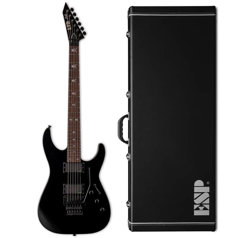 ESP LTD KH-602 Kirk Hammett Signature Black B-Stock Guitar Floyd EMG KH602 + Hard Case - Korea image 1