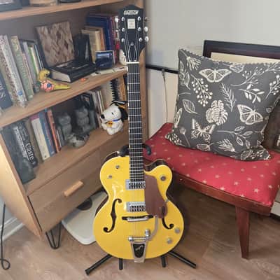 Gretsch G6118T-120th Anniversary 2003 - Bamboo Yellow/Copper Metallic image 1