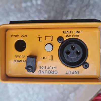 Radial X-Amp Studio Reamper 2010s - Yellow image 4