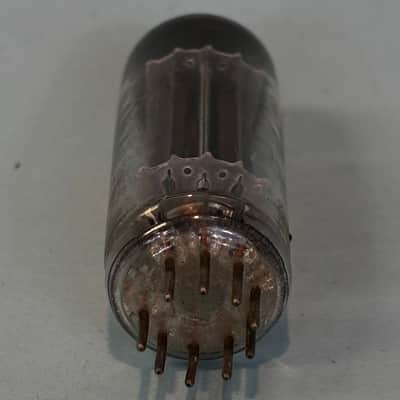 RCA 6CG7 6FQ7 Vintage Gray Plate Halo Getter Tube! T430 image 5