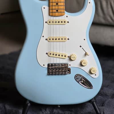 Fender Vintera '50s Stratocaster with Maple Fretboard 2019 - 2023 - Sonic Blue image 1