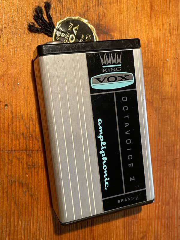 Vox King Ampliphonic Octavoice II Brass Vintage Effect Unit NOS image 1