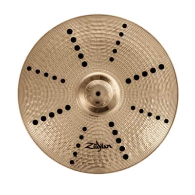 Zildjian 16-Inch S Series Trash Crash Cymbal, Light and Loose, Thin Weight with Trashy White Noise Color image 3