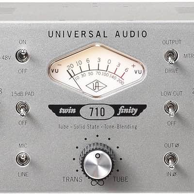 Universal Audio 710 Twin-Finity Tone Blending Mic Preamp | Reverb