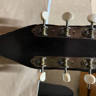 Harmony Master Broadway 1947-1971 USA Arch Top Burst Acoustic Guitar image 6