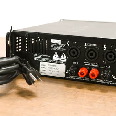 Audio-Centron RMA-1650 1300W Stereo Power Amplifier CG0124G image 9