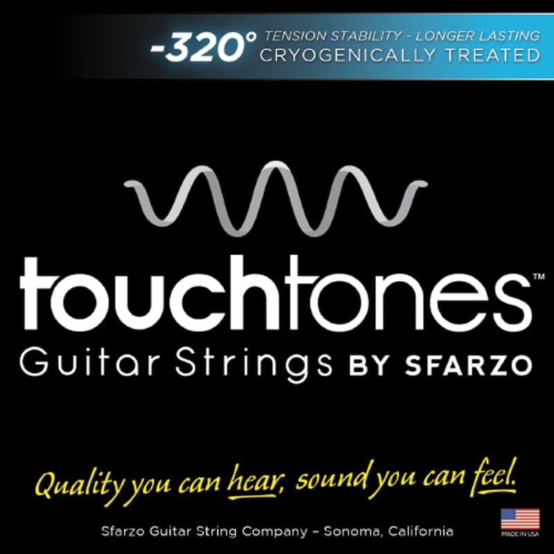 Sfarzo 3060TT Touchtones Electric Guitar Strings; gauges 10-38 image 1