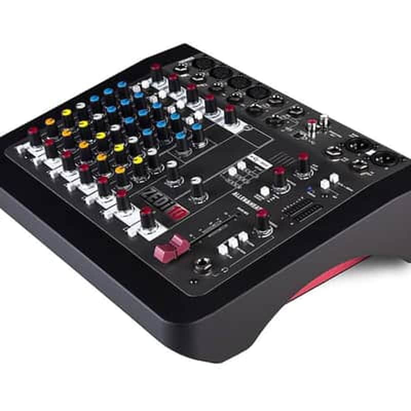 Allen & Heath ZEDi-10 Compact 10-Input Hybrid Mixer/USB Interface 2015 - Present - Black image 1