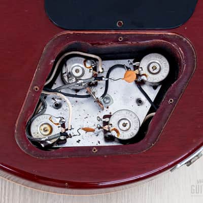 1993 Gibson Les Paul Standard Limited Edition Mahogany Top 1956-Spec Heritage Cherry w/ Case image 16