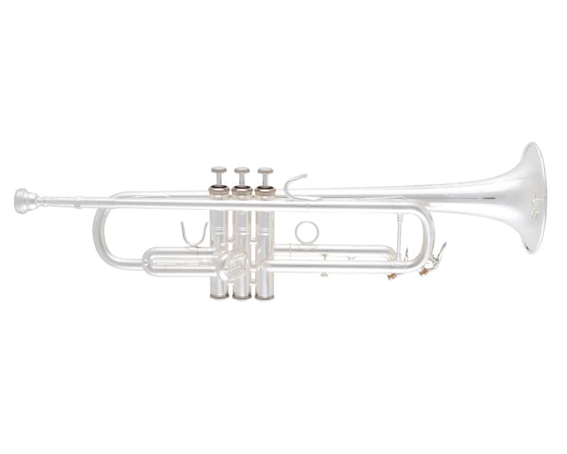Bach BTR411S Trumpet - Silver-Plate Finish image 1