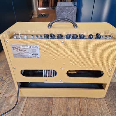 Fender Blues Deluxe Reissue 2-Channel 40-Watt 1x12" Guitar Combo 2005 - Present - Tweed image 3