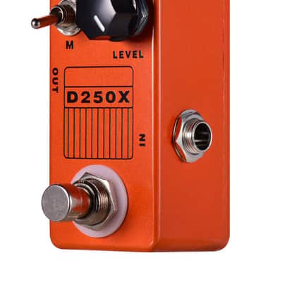 Mosky D250X Mini Overdrive Preamp Pedal with True Bypass Switch (Price includes the import duty for US buyer) image 1