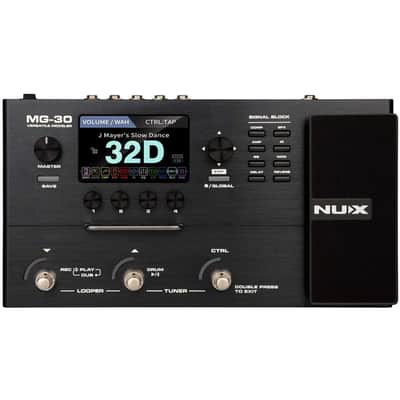 Mint NuX Effects MG-30 Guitar Modeling Floorboard Processor Pedal image 1