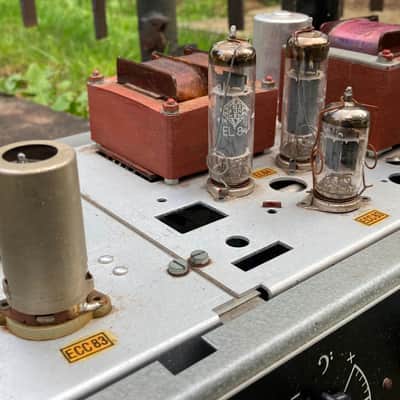 Telefunken Ela v 304 - 10 W Amplifier - ECC83 , EL84 image 2