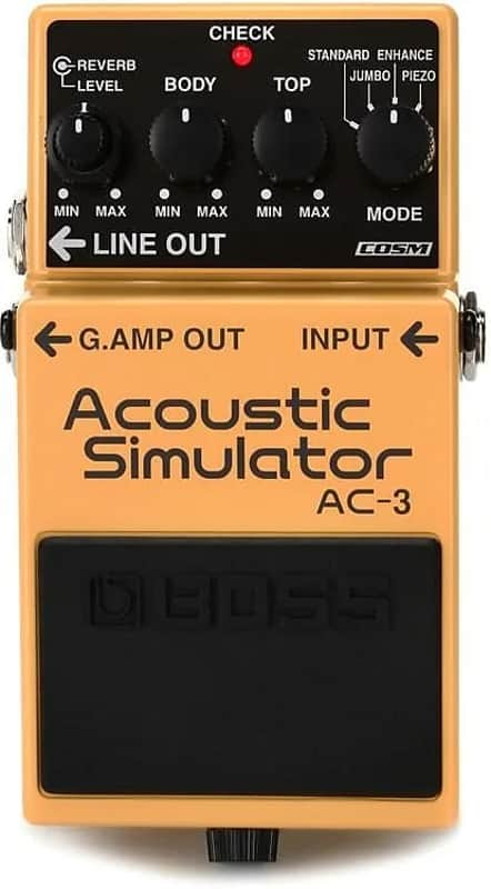 Mint Boss AC-3 Acoustic Simulator Pedal image 1