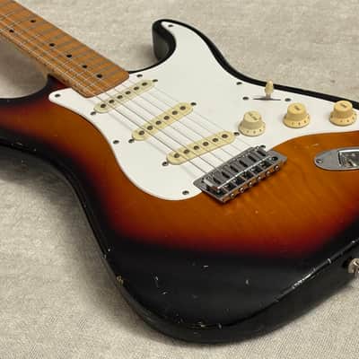 Vintage Harmony H80T Sunburst Strat image 7
