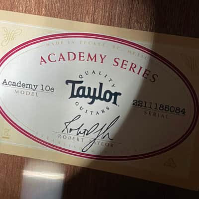 NEW! Taylor Academy 10e Acoustic-Electric Guitar - Natural - 4lbs - Authorized Dealer - G06259 image 3