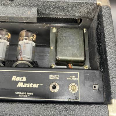 Peavey Rock Master Vintage Tube Series 120-Watt Guitar Head 1980s - Black image 9