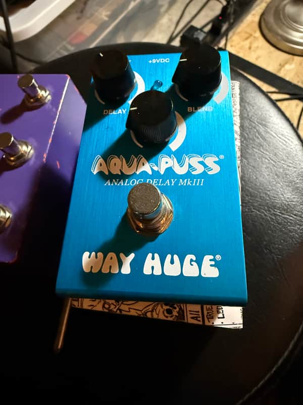Way Huge WM71 Smalls Aqua-Puss Analog Delay MkIII 2018 - Present - Blue image 1