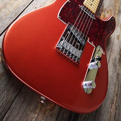 2021 Fender Player Plus Telecaster w/ Maple Fretboard and Fishman Piezo Bridge - Aged Candy Apple Red image 3