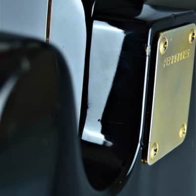 Fernandes Telecaster Bass TEB-75MW 1989 black 'signature Watanabe Mitsugu' japan import image 13