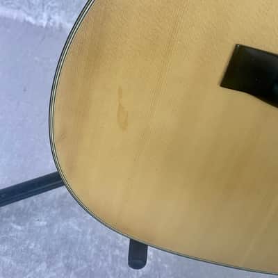VINTAGE 80s ALVAREZ REGENT 5205 ACOUSTIC GUITAR IN NATURAL FINISH image 4