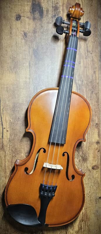 2000s |ROM| Hermet Schartel HD902 4/4 Violin | New European Bridge | New Bow & Strings image 1
