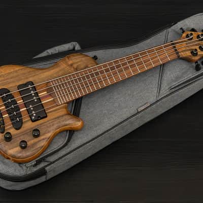 Mayones Cali 5 Mini Bass Walnut - Trans Natural Matt image 3