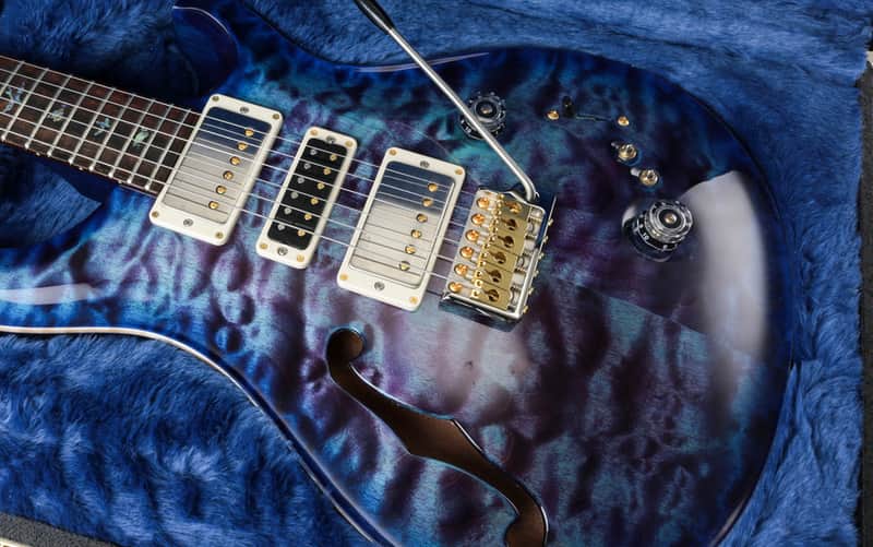 Paul Reed Smith Wood Library Special 22 Quilted Maple Violet Blue Burst on Sale image 1