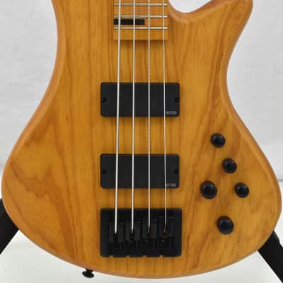 Schecter Session Stiletto-4 Electric Bass Aged Natural Satin B-Stock image 2
