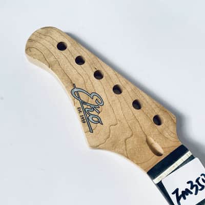 Eko Left Hand Guitar Strat Style Maple Neck, Rosewood Fingerboard 22 Frets image 2