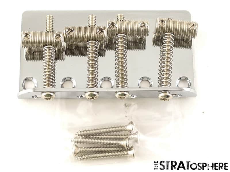 Fender Vintera II 50s RI P Bass BRIDGE, Precision 4 Saddle, Chrome! image 1