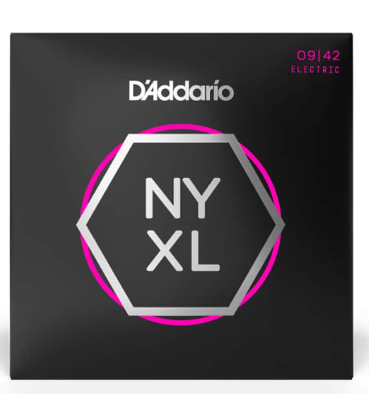 D'Addario NYXL0942 Nickel Wound Electric Guitar Strings Super Light 9-42 image 1