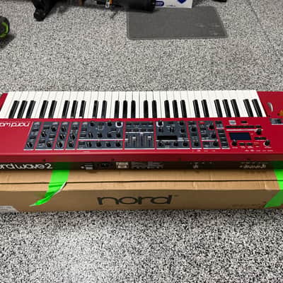 Nord Wave 2 61-Key 48-Voice Polyphonic Synthesizer 2026 - Red image 4
